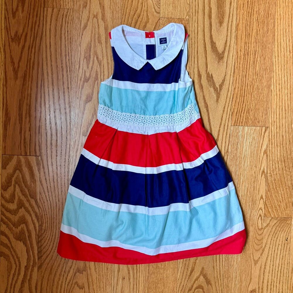 EUC Janie and Jack sz 4 Caio Capri dress